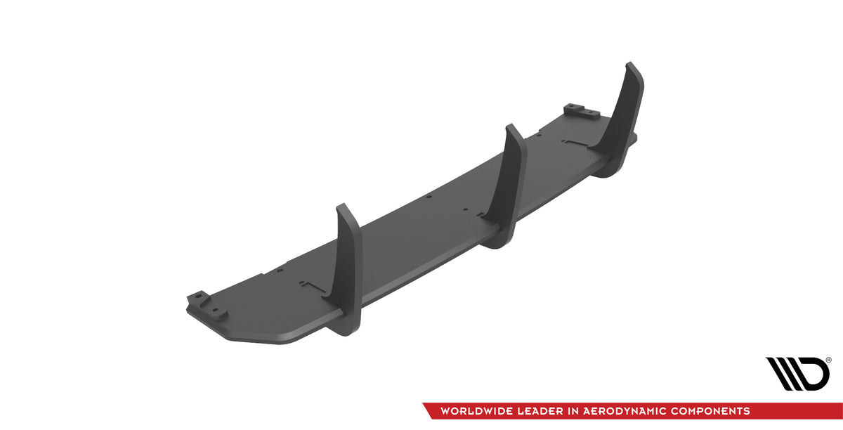 Street Pro Rear Diffuser suitable for Mercedes-Benz C Coupe AMG-Line C204