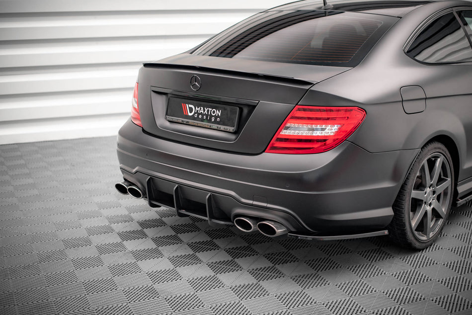 Street Pro Rear Diffuser suitable for Mercedes-Benz C Coupe AMG-Line C204