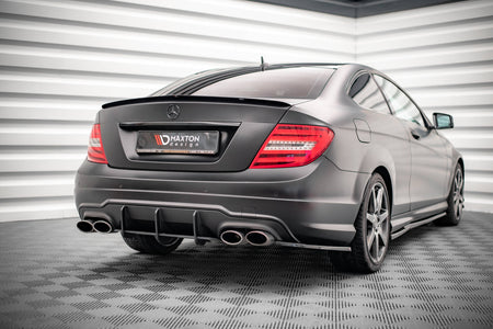 Street Pro Rear Diffuser suitable for Mercedes-Benz C Coupe AMG-Line C204
