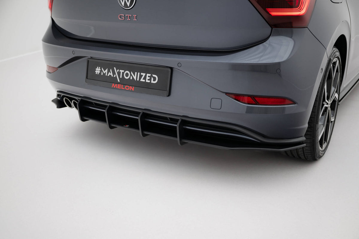Street Pro Rear Diffuser suitable for Volkswagen Polo GTI Mk6 Facelift