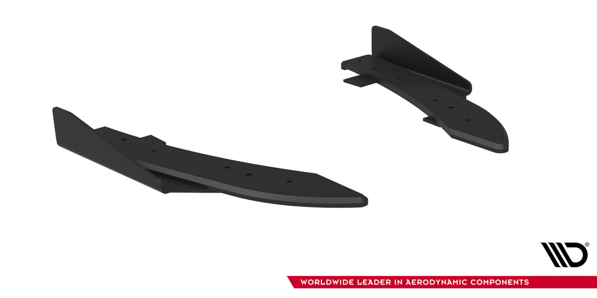 Street Pro Rear Side Splitters + Flaps suitable for Audi RS5 Coupe / Sportback F5