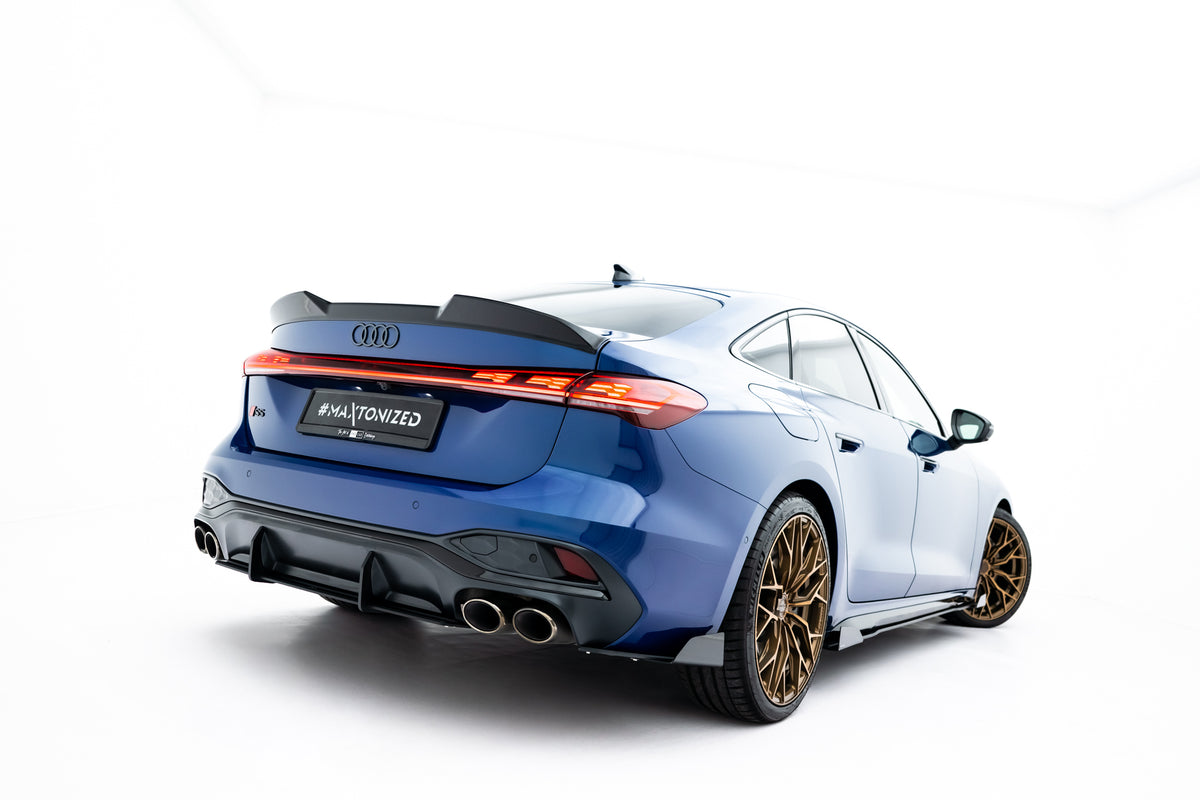 Street Pro Rear Side Splitters + Flaps suitable for Audi S5 Sedan / Avant B10