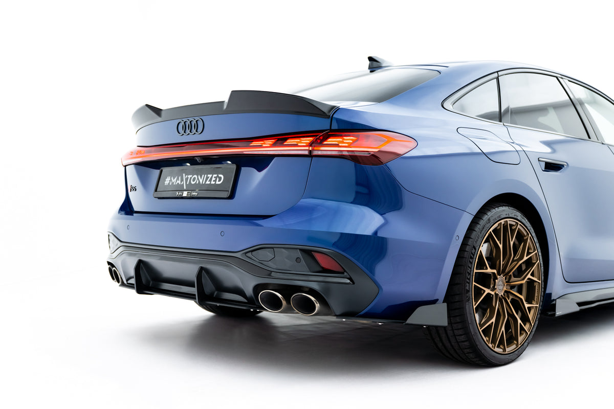 Street Pro Rear Side Splitters + Flaps suitable for Audi S5 Sedan / Avant B10
