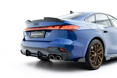 Street Pro Rear Side Splitters + Flaps suitable for Audi S5 Sedan / Avant B10