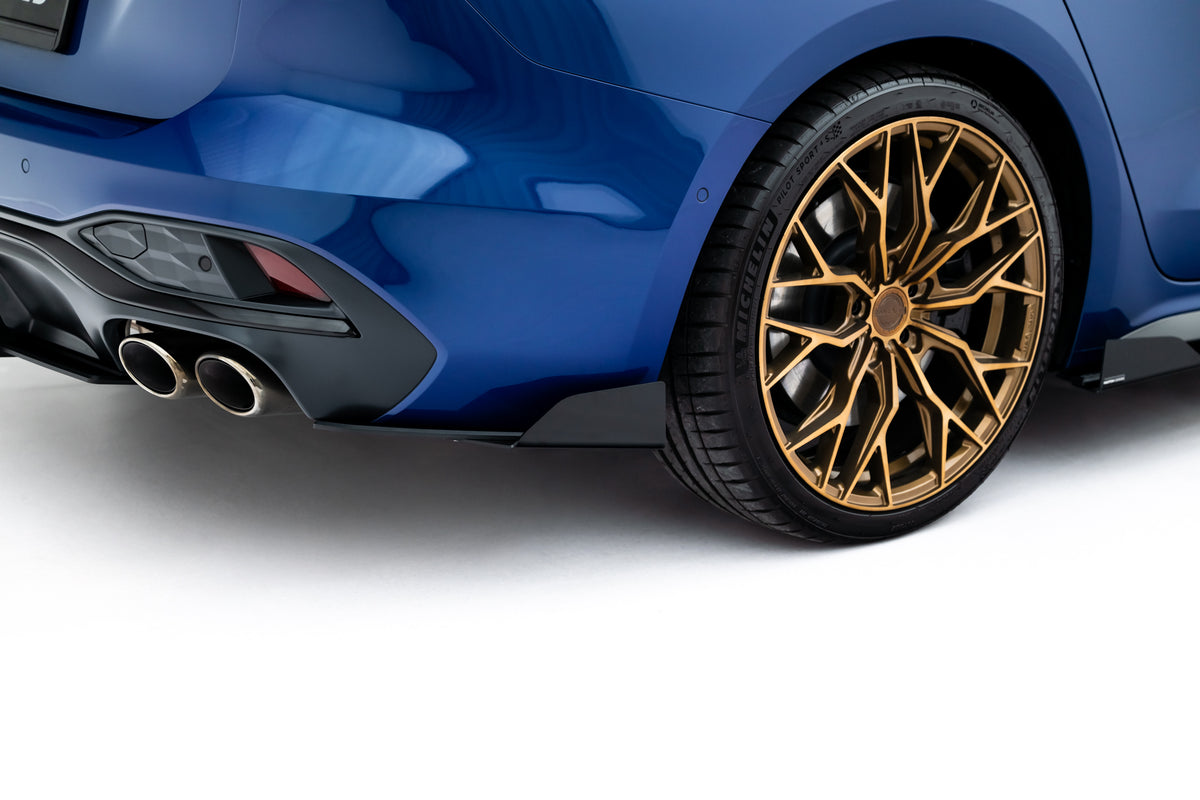 Street Pro Rear Side Splitters + Flaps suitable for Audi S5 Sedan / Avant B10