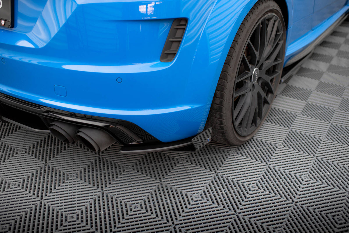 Street Pro Rear Side Splitters + Flaps suitable for Audi TT S 8S Facelift