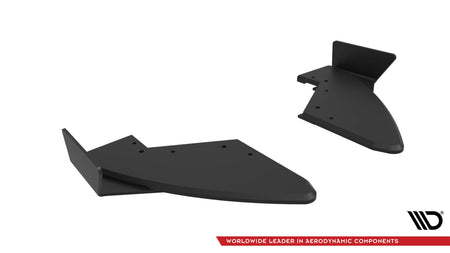 Street Pro Rear Side Splitters + Flaps suitable for Audi TT S 8S Facelift