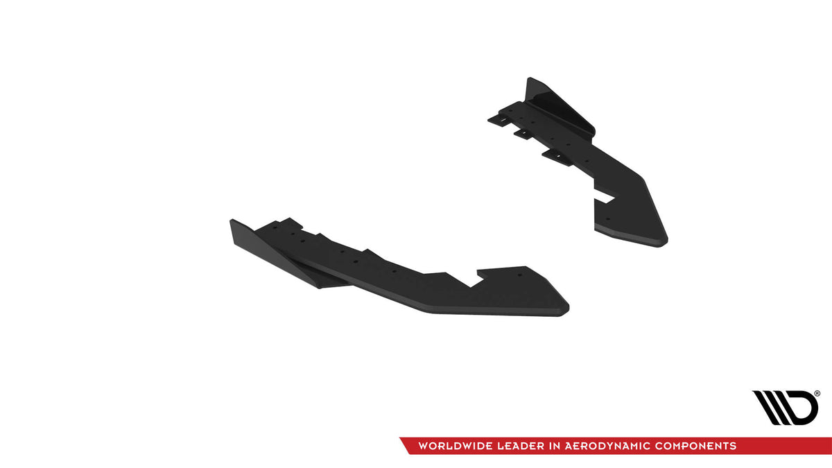 Street Pro Rear Side Splitters + Flaps suitable for BMW 2 Coupe G42