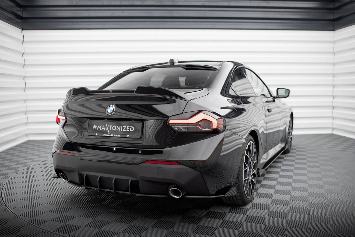 Street Pro Rear Side Splitters + Flaps suitable for BMW 2 Coupe G42