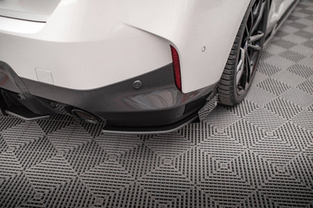 Street Pro Rear Side Splitters + Flaps suitable for BMW 2 Coupe M-Pack G42