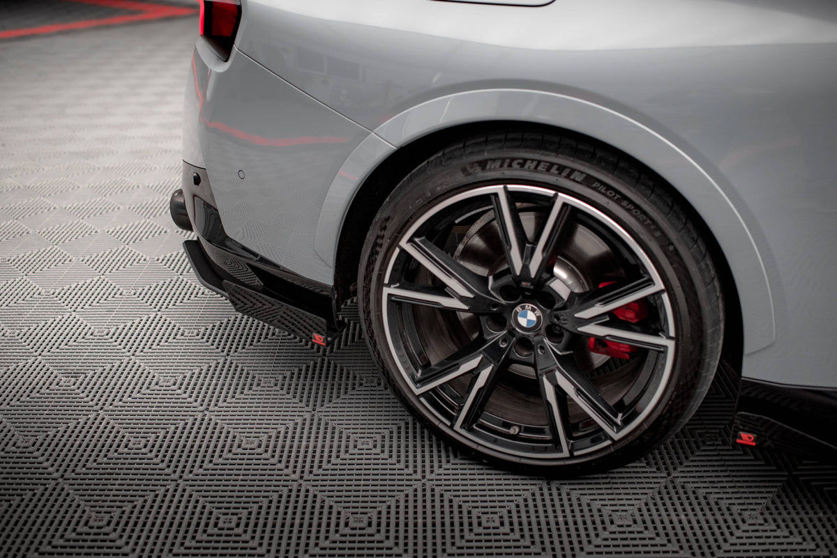 Street Pro Rear Side Splitters + Flaps suitable for BMW 2 Coupe M240i G42
