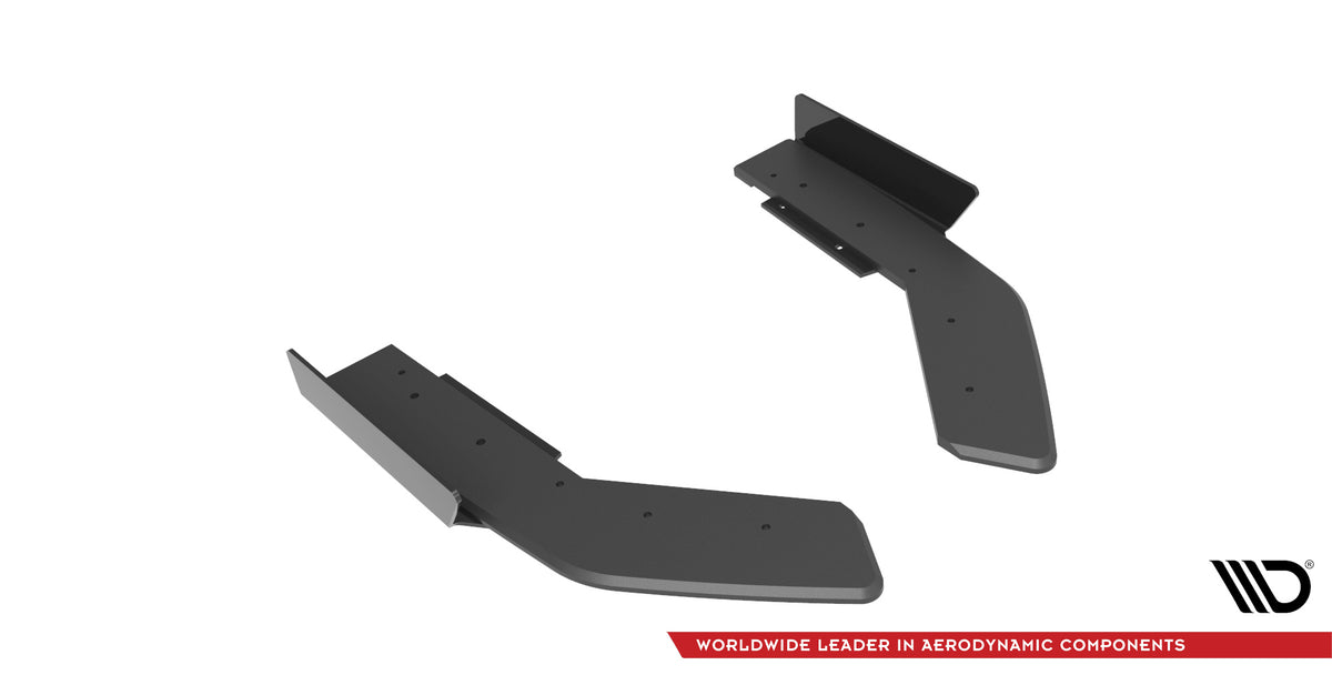 Street Pro Rear Side Splitters + Flaps suitable for BMW 2 Coupe M240i G42