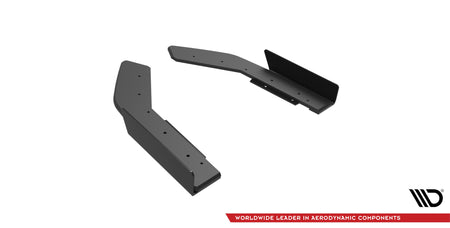 Street Pro Rear Side Splitters + Flaps suitable for BMW 2 Coupe M240i G42