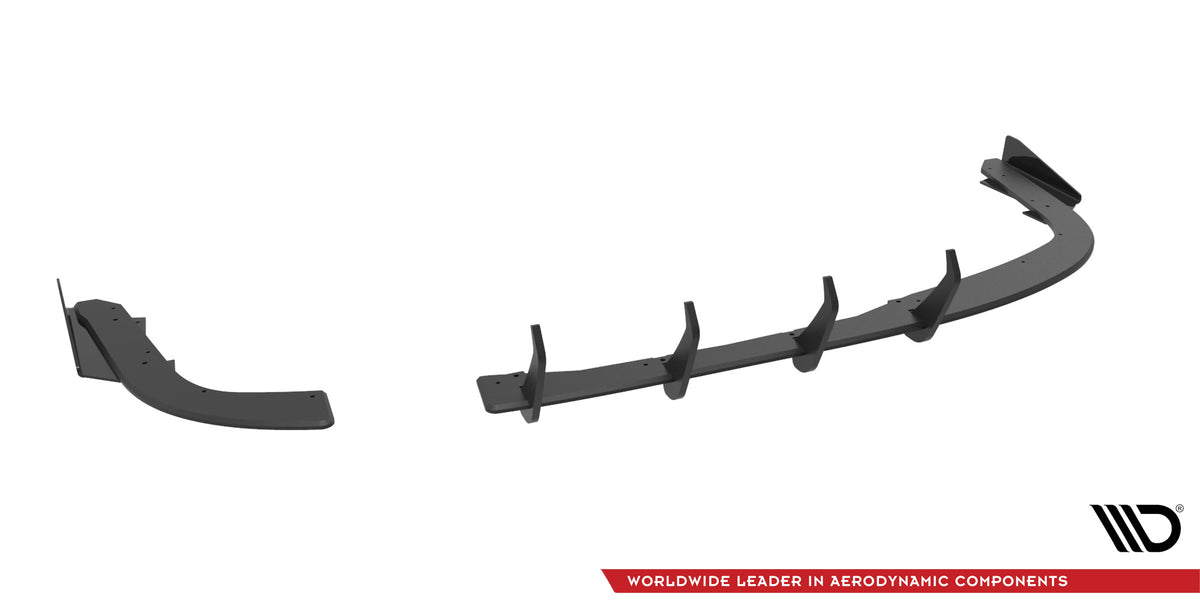 Street Pro Rear Side Splitters + Flaps suitable for BMW 4 Gran Coupe F36
