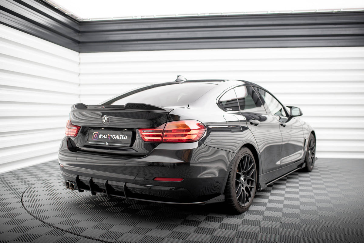 Street Pro Rear Side Splitters + Flaps suitable for BMW 4 Gran Coupe F36