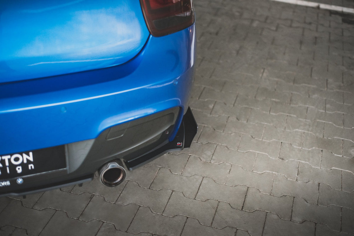Street Pro Rear Side Splitters + Flaps suitable for BMW M135i F20