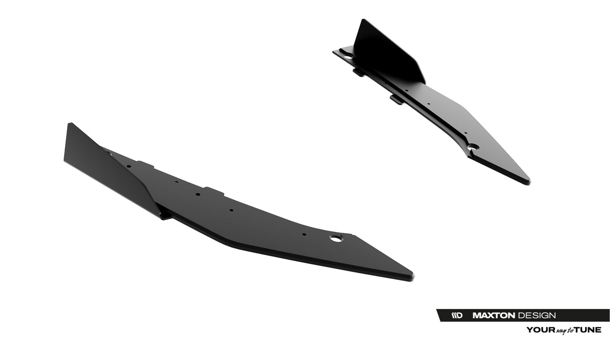 Street Pro Rear Side Splitters + Flaps suitable for Cupra Leon ST Mk1 Facelift