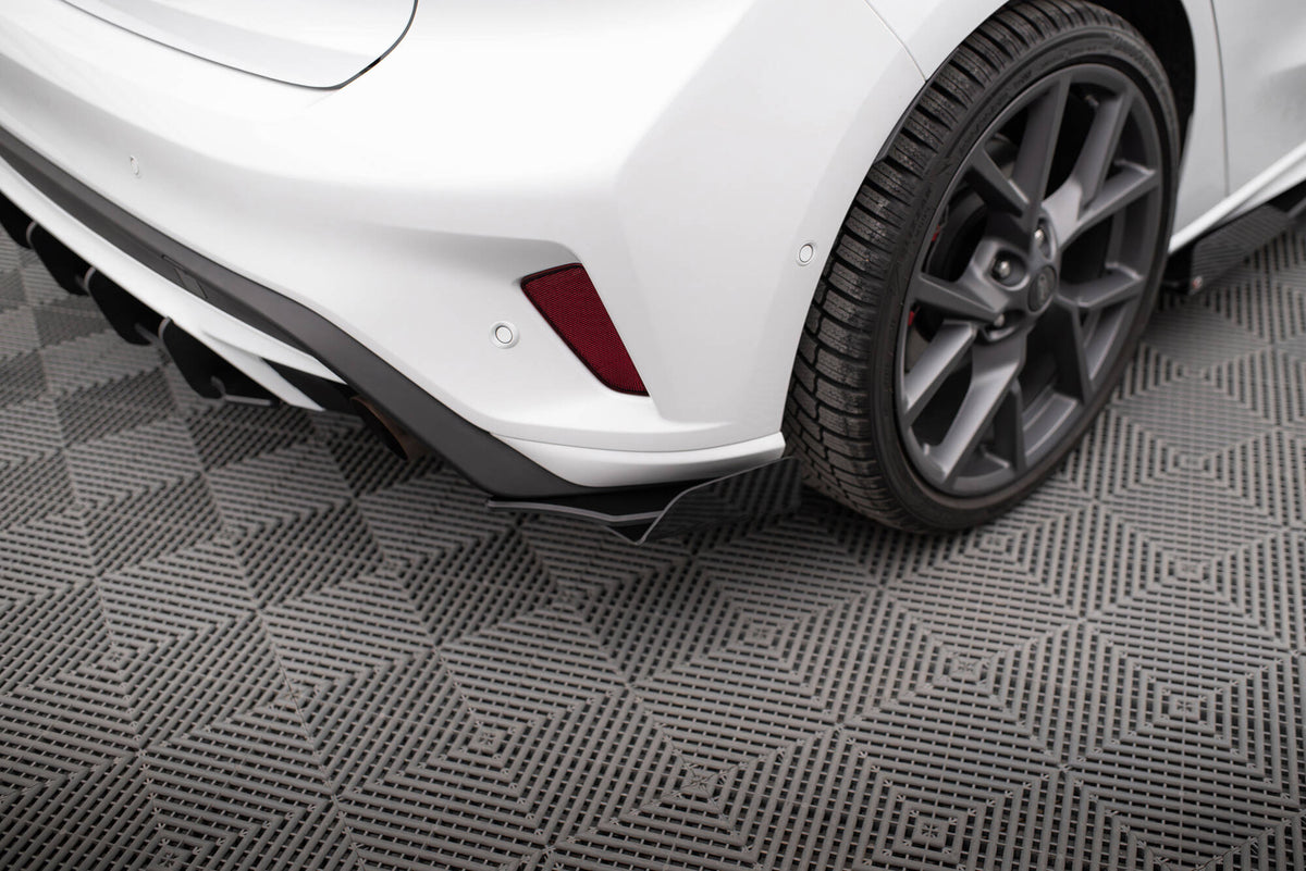 Street Pro Rear Side Splitters + Flaps suitable for Ford Focus ST Mk4