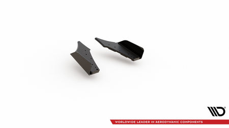 Street Pro Rear Side Splitters + Flaps suitable for Ford Focus ST Mk4