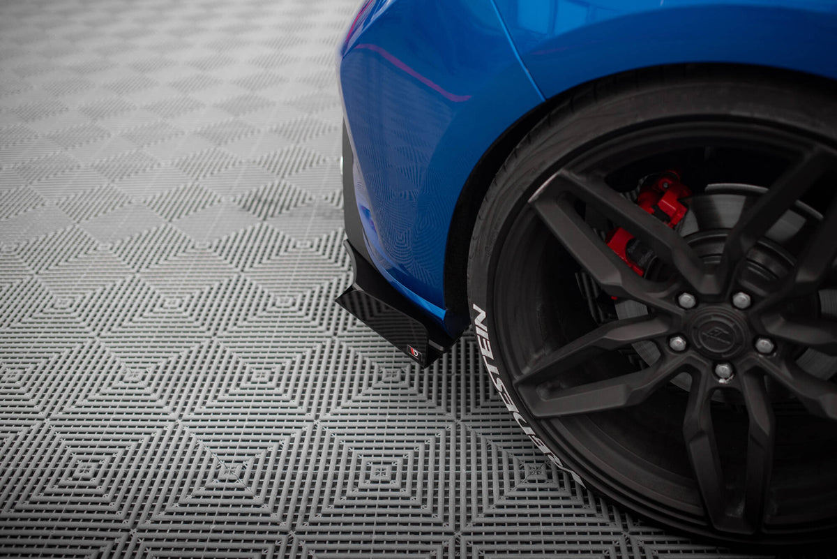 Street Pro Rear Side Splitters + Flaps suitable for Ford Focus ST Mk4