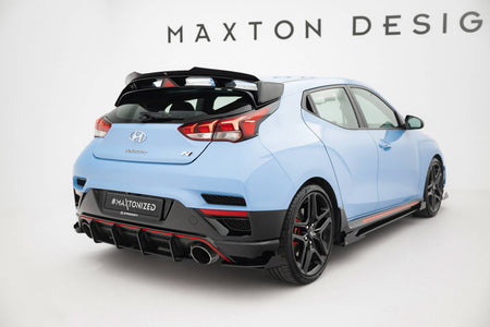 Street Pro Rear Side Splitters + Flaps suitable for Hyundai Veloster N Mk2