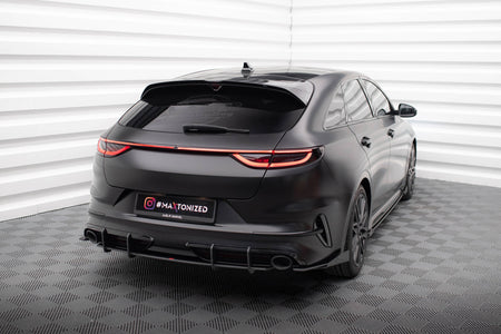 Street Pro Rear Side Splitters + Flaps suitable for Kia Proceed GT Mk1 Facelift