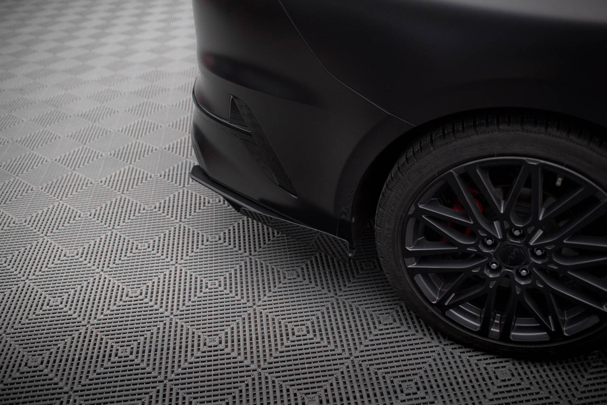 Street Pro Rear Side Splitters + Flaps suitable for Kia Proceed GT Mk1 Facelift