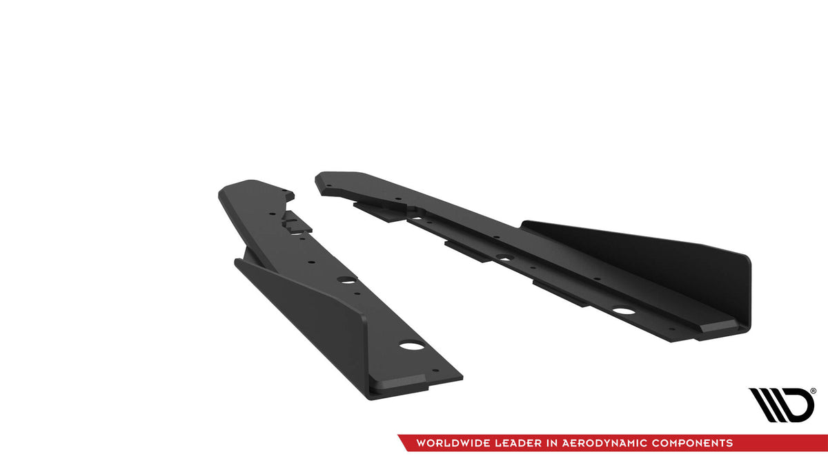 Street Pro Rear Side Splitters + Flaps suitable for Kia Proceed GT Mk1 Facelift