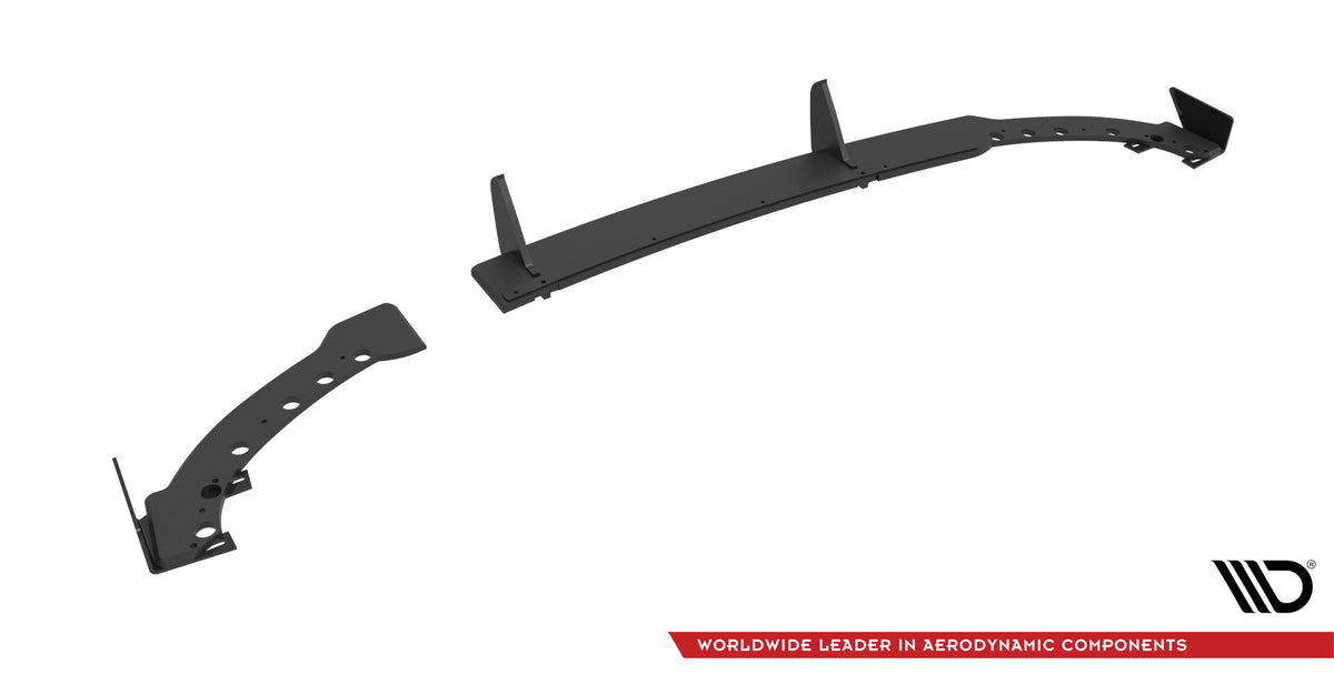 Street Pro Rear Side Splitters + Flaps suitable for Peugeot 208 GT Mk2