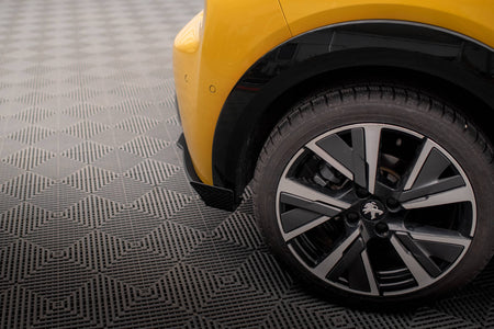 Street Pro Rear Side Splitters + Flaps suitable for Peugeot 208 GT Mk2