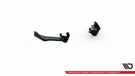 Street Pro Rear Side Splitters + Flaps suitable for VW Golf 7 R Facelift