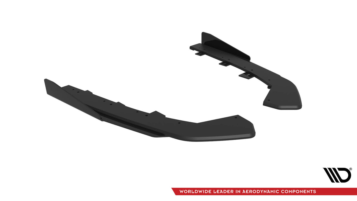 Street Pro Rear Side Splitters + Flaps suitable for Volkswagen Jetta GLI Mk7