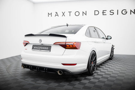 Street Pro Rear Side Splitters + Flaps suitable for Volkswagen Jetta GLI Mk7