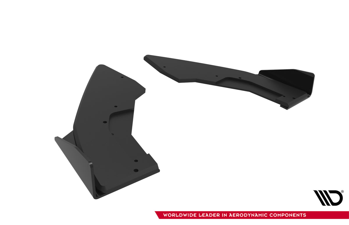 Street Pro Rear Side Splitters V.1 + Flaps suitable for BMW M135i F70
