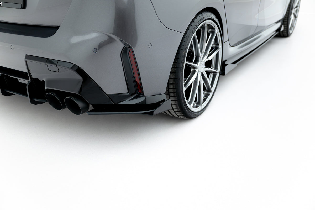 Street Pro Rear Side Splitters V.1 + Flaps suitable for BMW M135i F70