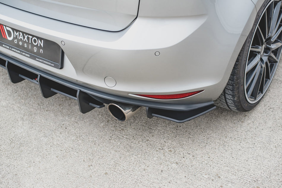 Street Pro Rear Side Splitters V.1 suitable for VW Golf 7 GTI