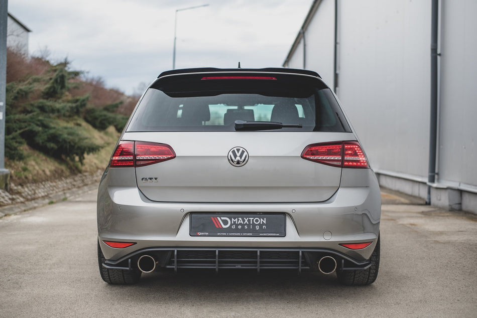 Street Pro Rear Side Splitters V.1 suitable for VW Golf 7 GTI