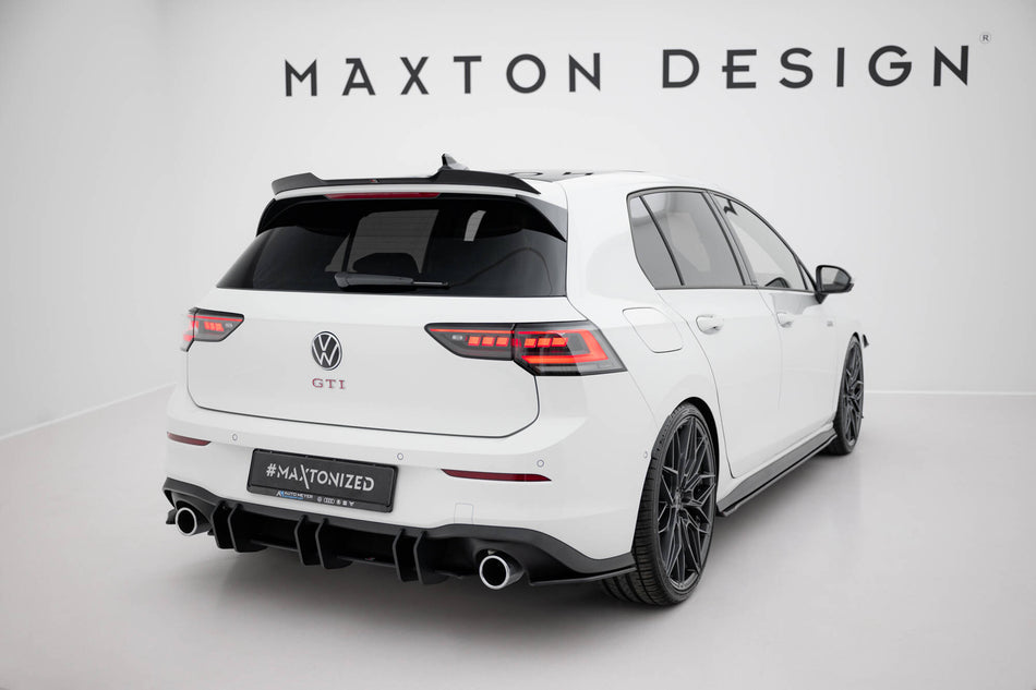 Street Pro Rear Side Splitters V.1 suitable for Volkswagen Golf GTI / GTE / R-Line Mk8