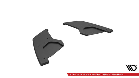 Street Pro Rear Side Splitters V.1 suitable for Volkswagen Golf GTI Mk8  Fits only with :   VW-GO-8-GTI-RS2G
