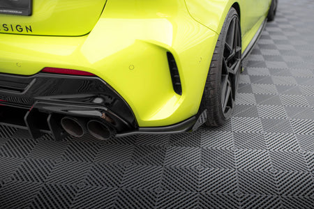 Street Pro Rear Side Splitters V.2 + Flaps V.2 suitable for BMW 1 F40 M-Pack / M135i