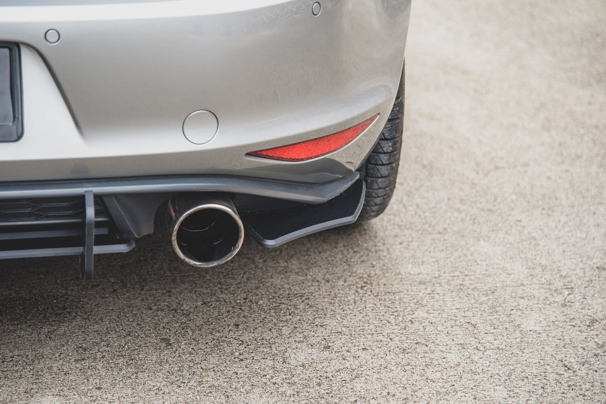 Street Pro Rear Side Splitters V.2 suitable for VW Golf 7 GTI