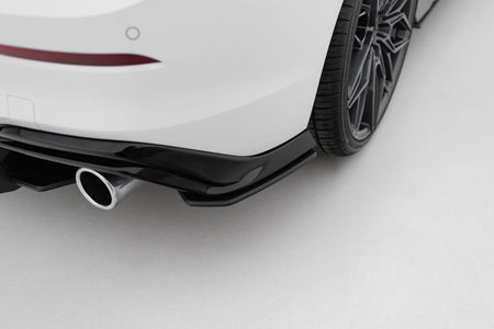 Street Pro Rear Side Splitters V.2 suitable for Volkswagen Golf GTI Mk8  Fits only with :   VW-GO-8-GTI-CS-RS1G-GTIO_O