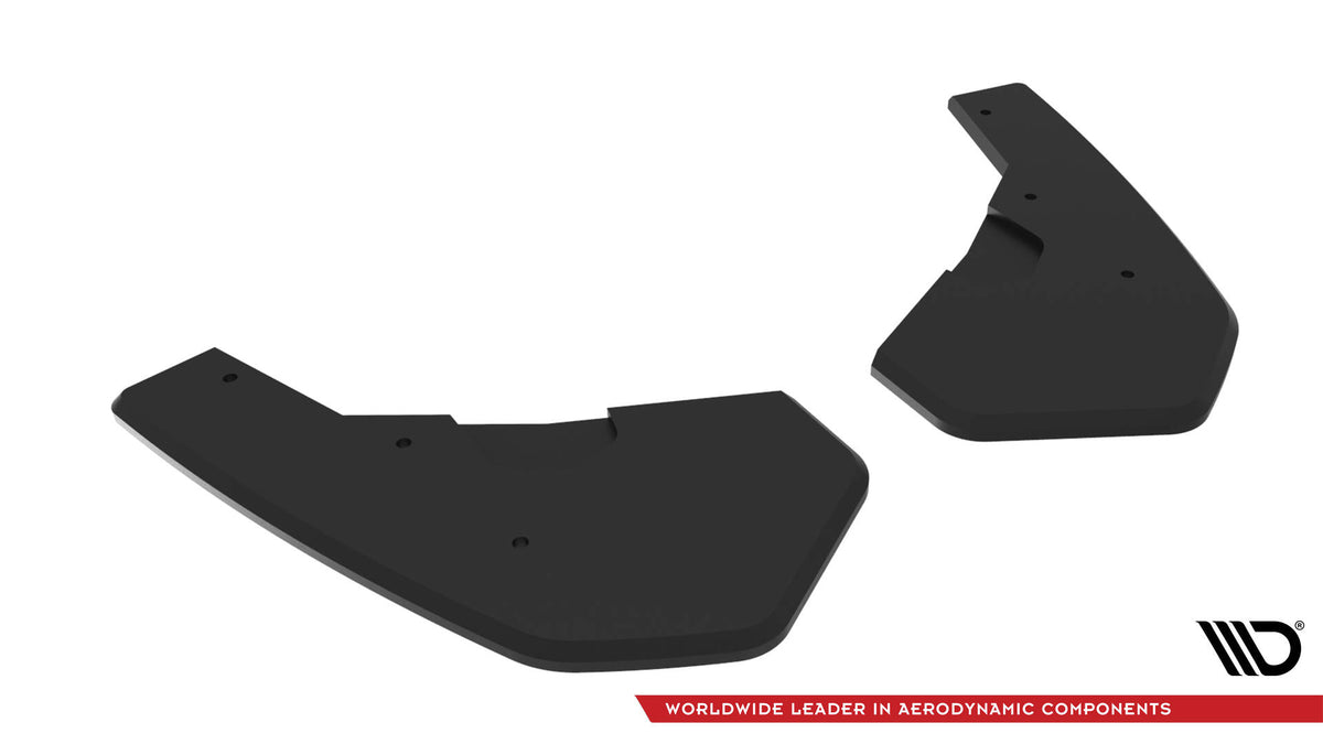 Street Pro Rear Side Splitters V.2 suitable for Volkswagen Golf GTI Mk8  Fits only with :   VW-GO-8-GTI-CS-RS1G-GTIO_O