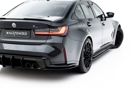 Street Pro Rear Side Splitters V.3 suitable for BMW M3 Sedan / Touring G80 / G81