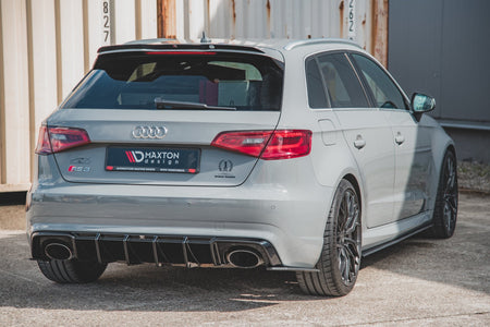 Street Pro Rear Side Splitters suitable for Audi RS3 8V Sportback