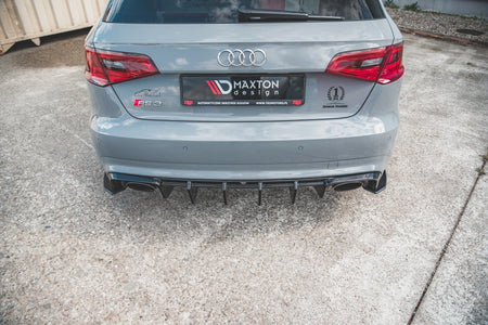 Street Pro Rear Side Splitters suitable for Audi RS3 8V Sportback