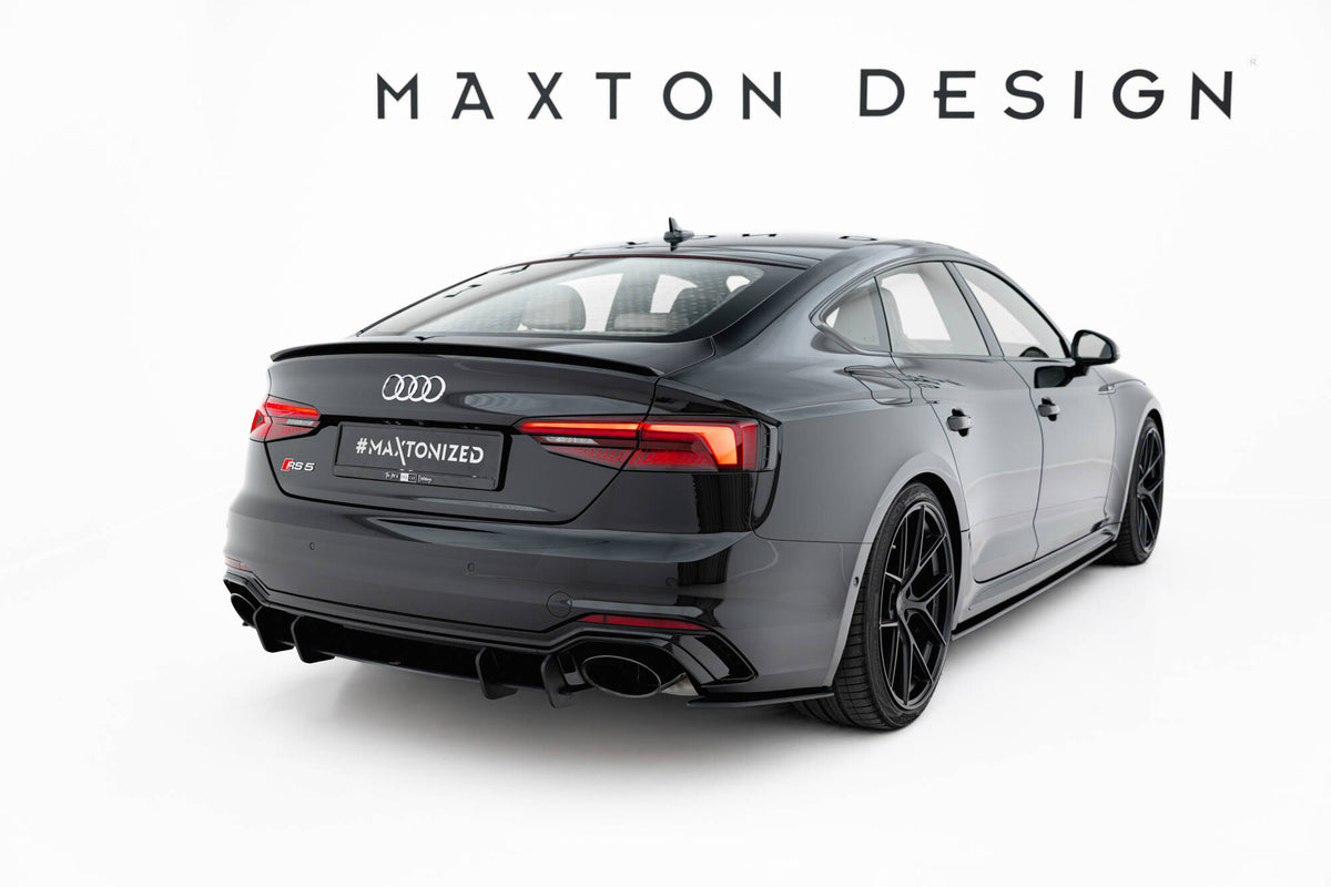 Street Pro Rear Side Splitters  suitable for Audi RS5 Coupe / Sportback F5