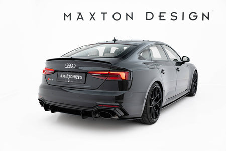 Street Pro Rear Side Splitters  suitable for Audi RS5 Coupe / Sportback F5