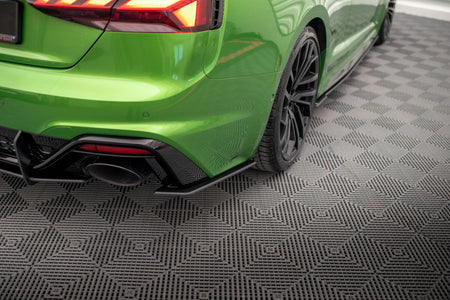 Street Pro Rear Side Splitters suitable for Audi RS5 F5 Facelift