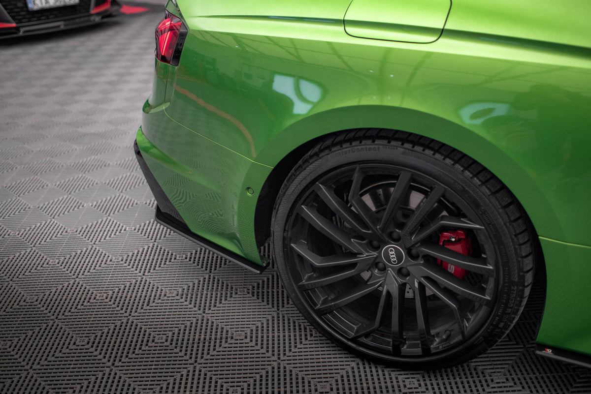 Street Pro Rear Side Splitters suitable for Audi RS5 F5 Facelift